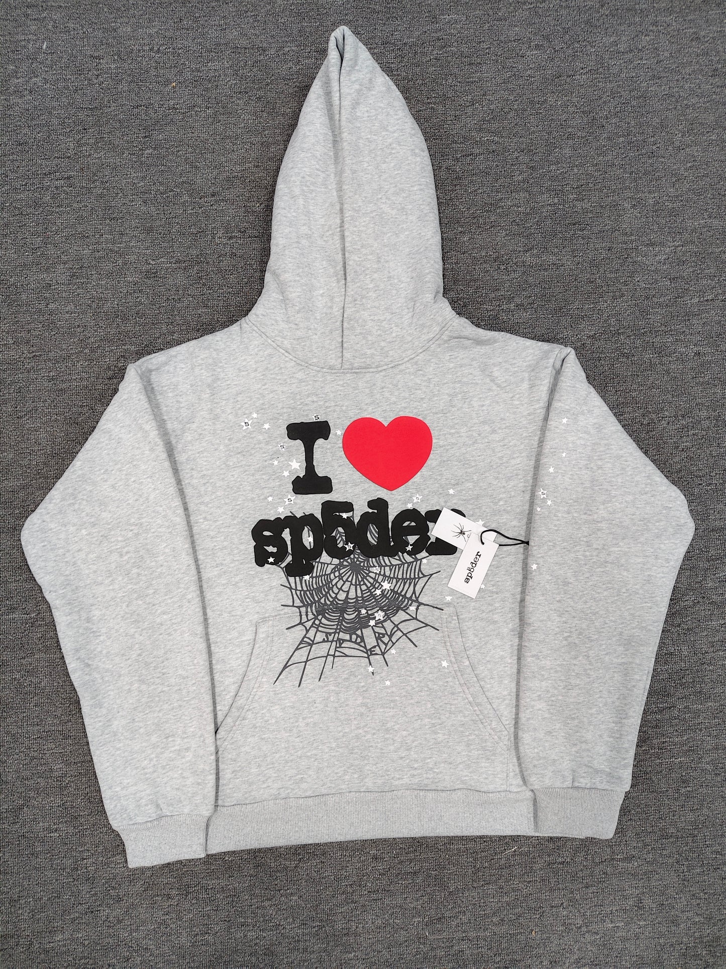 Sp5der I Heart Sp5 Hoodie