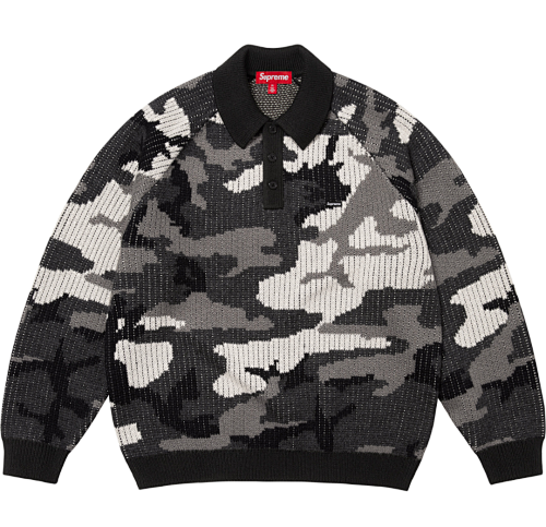POLO SUPREME 25FW SMALL BOX POLO SWEATER